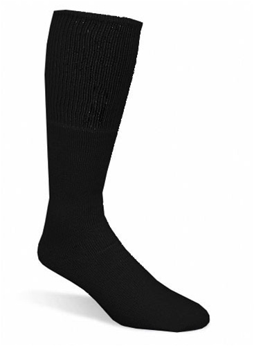 black tube socks