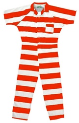 Inmate Striped Jumpsuits